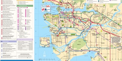 地図のよvancouver bc