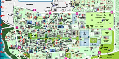 地図リティッシュコロンビア大学